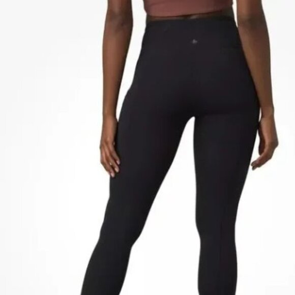 prAna WOMEN'S ELECTA II BLACK LEGGING Medium - Picture 2 of 7